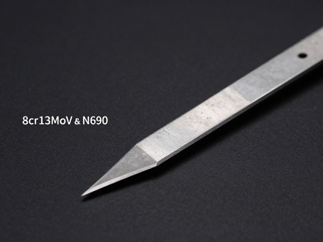 8Cr13MoV与N690对比,谁更锋利?高碳工具钢性能实测