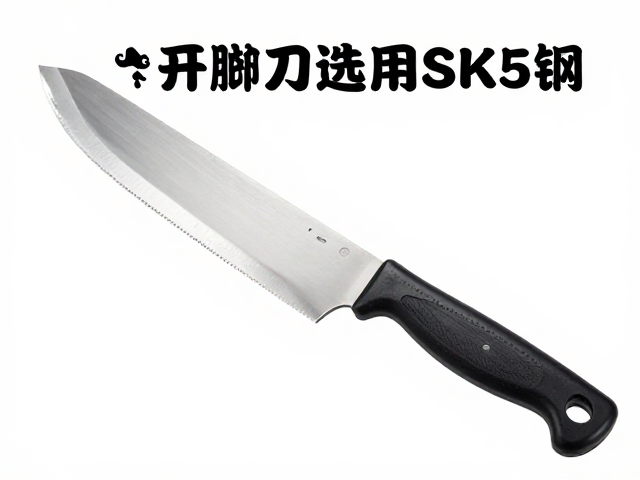 广告制作开膛刀选用SK5钢优势与选购指南
