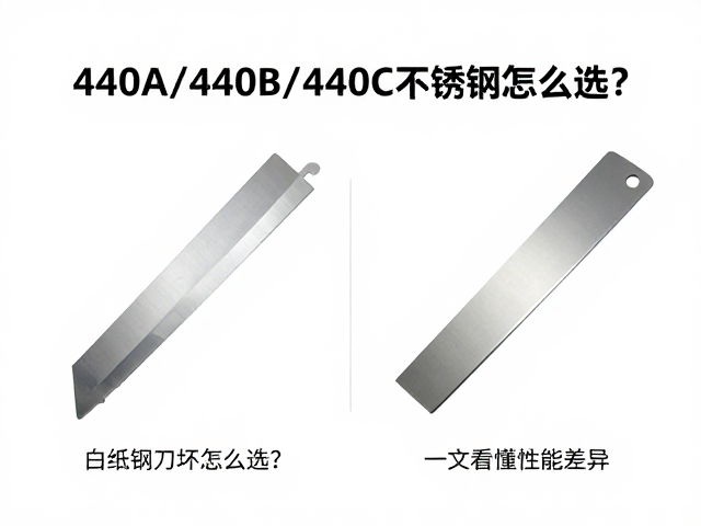 440A/440B/440C不锈钢与白纸钢刀坯怎么选?一文看懂性能差异