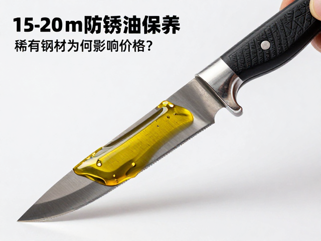 15-20cm碳钢刀涂防锈油保养，稀有钢材为何影响价格？