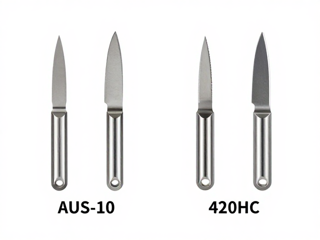 AUS-10与420HC不锈钢对比,刀具收藏展示指南