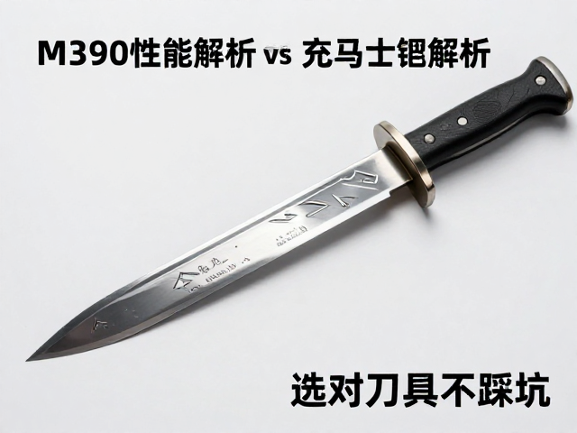 粉末钢vs大马士革钢,M390性能解析,选对刀具不踩坑