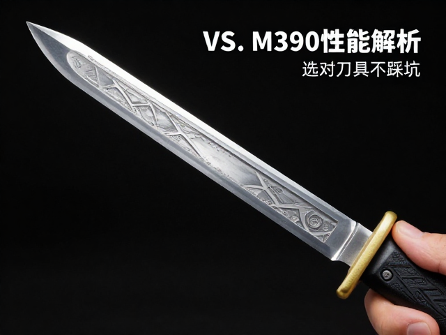 粉末钢vs大马士革钢,M390性能解析,选对刀具不踩坑