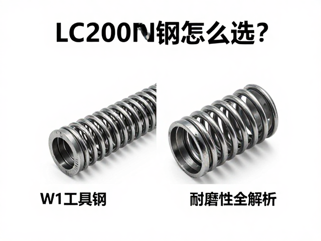 弹簧钢、W1工具钢、LC200N钢怎么选?硬度耐磨性全解析
