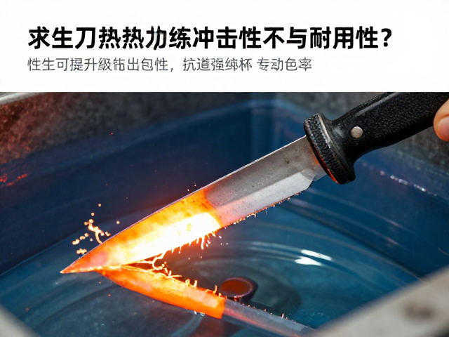 求生刀热处理淬火工艺，如何提升抗冲击性与耐用性？