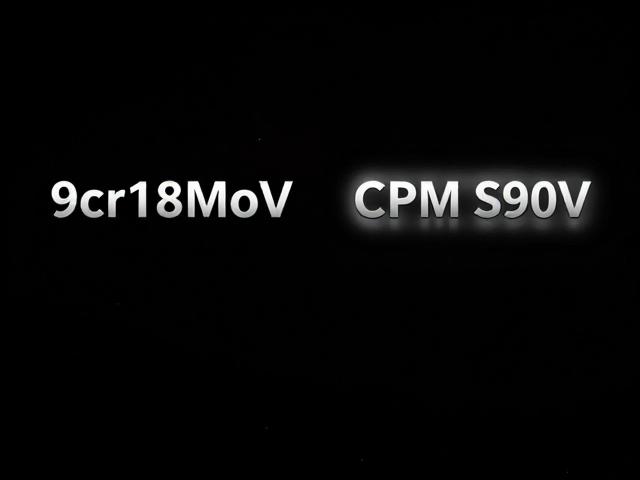 9Cr18MoV与CPM S90V对比,不锈钢真的完全不生锈吗?