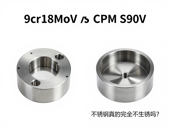 9Cr18MoV与CPM S90V对比,不锈钢真的完全不生锈吗?