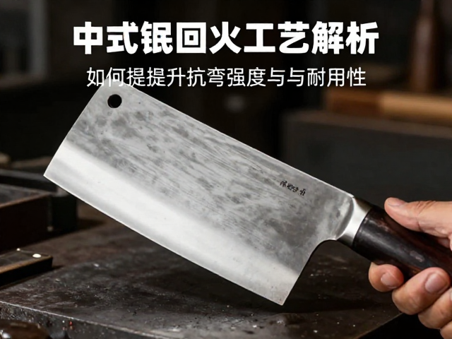 中式手锻菜刀低温回火工艺解析，如何提升抗弯强度与耐用性