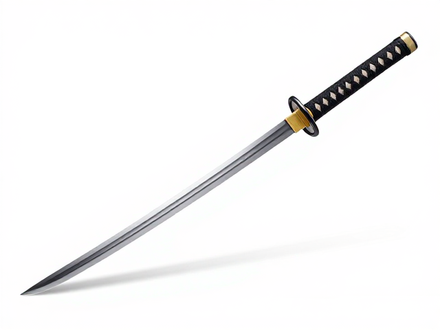堺孝行D型柄武士刀，刀身轻巧锋利，匠心打造极致斩击体验