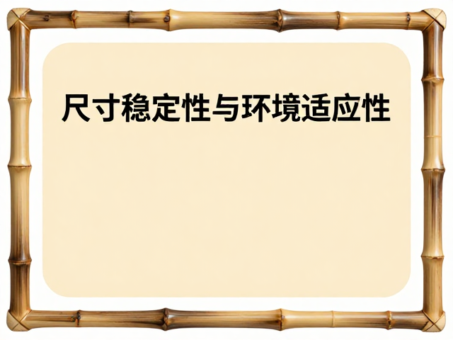 竹制家具边缘圆润安全，尺寸稳定不裂，选购指南