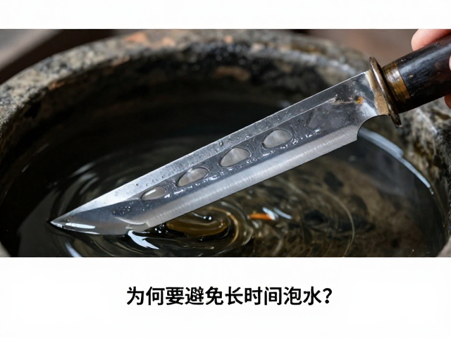 古法夹钢刀具修形整刃技巧，为何要避免长时间泡水？