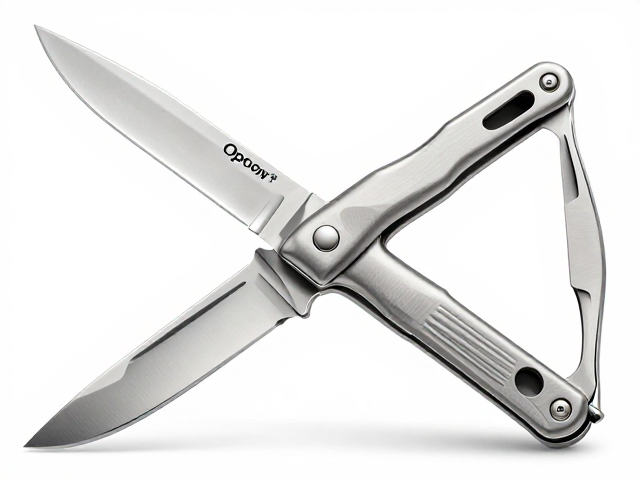 Opinel欧皮耐尔手工款评测，不锈钢刀身完整开合状态展示