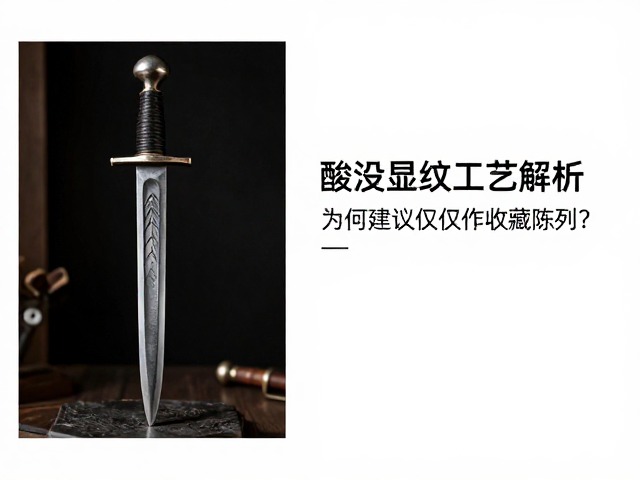 维京匕首酸洗显纹工艺解析，为何建议仅作收藏陈列？