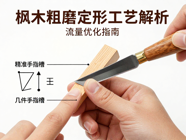 枫木粗磨定型工艺解析，精准手指槽定位技巧与流量优化指南