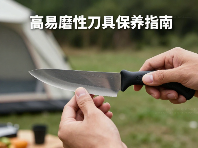 户外露营磨刀架怎么选?高易磨性刀具保养指南