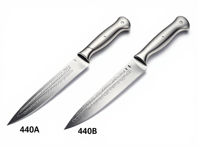 440A/440B/440C不锈钢对比，半龙骨羽毛纹大马士革钢刀具怎么选？