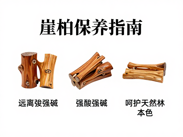 崖柏保养指南,远离强酸强碱,呵护天然木材本色