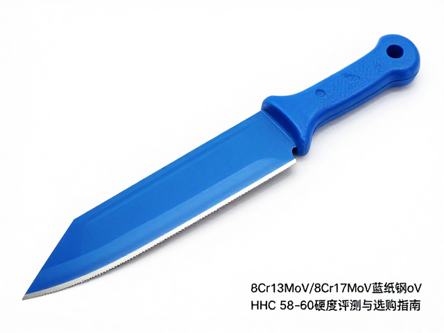 8Cr13MoV/8Cr17MoV蓝纸钢刀具HRC58-60硬度评测与选购指南