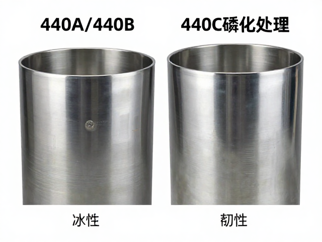 440A/440B/440C不锈钢磷化处理与韧性深度对比