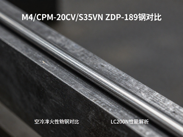 M4/CPM-20CV/S35VN/ZDP-189粉末钢对比,空冷淬火与LC200N性能解析