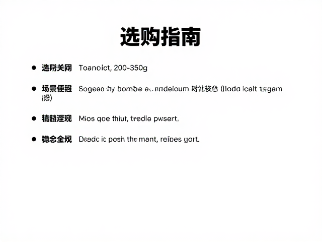 选购指南，200-350g如何兼顾便携与强度稳定性