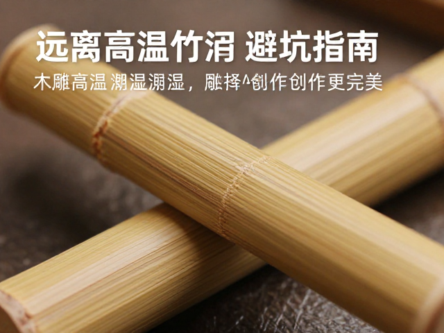 竹木修整避坑指南,远离高温潮湿,木雕竹雕创作更完美