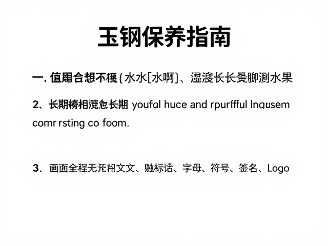 玉钢保养指南，狩猎活动后如何避免长期接触水分
