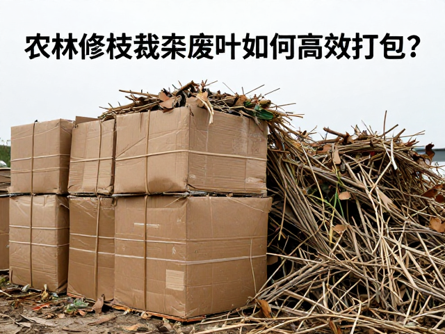 农林修枝裁剪废料如何高效打包？纸板包装仓储区优化指南