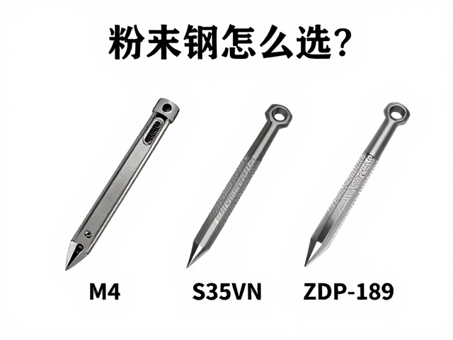 粉末钢怎么选？M4、S35VN、S90V、ZDP-189油淬性能深度对比