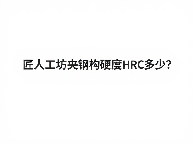 匠人工坊夹钢结构硬度HRC多少？揭秘高端定制标准