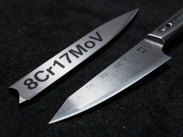 8Cr17MoV与D2钢对比,传统刀具制作中的性能差异与选择指南