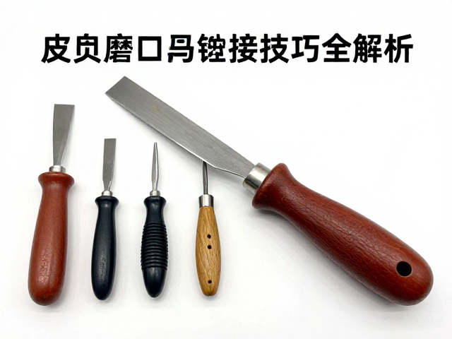 皮具匠人必备,磨刀工具选购与手柄铆接技巧全解析