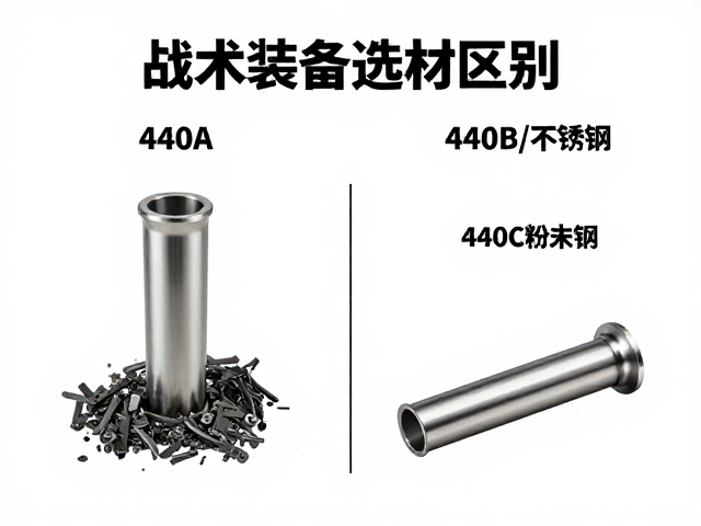 440A/440B/440C不锈钢与粉末钢区别?战术装备选材指南
