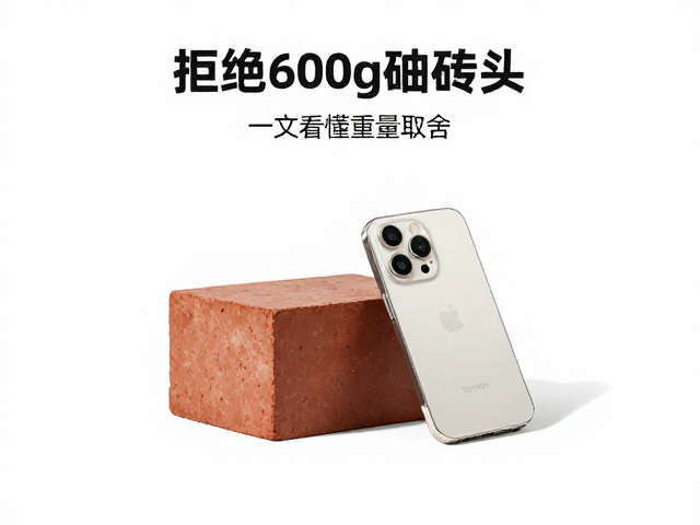 拒绝600g砖头!根据场景选手机,日常轻装,拍照求稳,一文看懂重量取舍