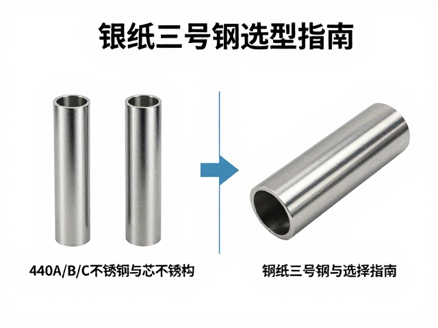 440A/B/C不锈钢与芯钢结构对比,银纸三号钢选型指南