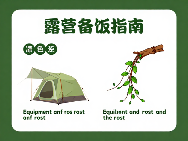 露营备餐指南,装备防锈与藤蔓清理技巧