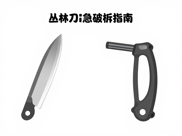 丛林刀应急破拆指南,儿童不得单独使用,确保安全操作