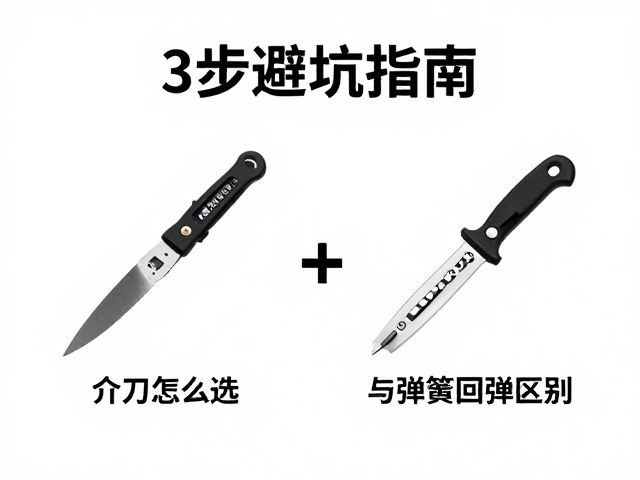 介刀怎么选?固定刀与弹簧回弹区别,3步避坑指南