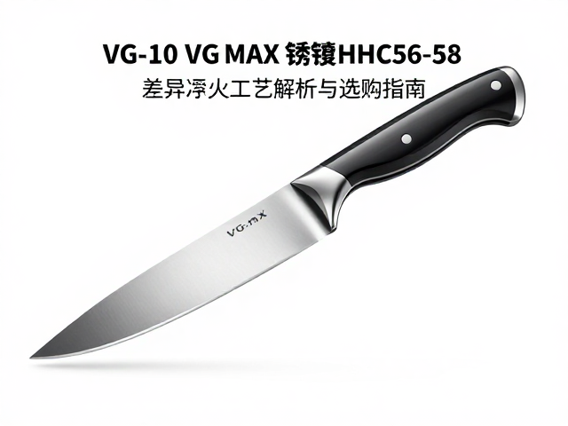 VG-10/VGMAX不锈钢刀硬度HRC56-58,差异淬火工艺解析与选购指南