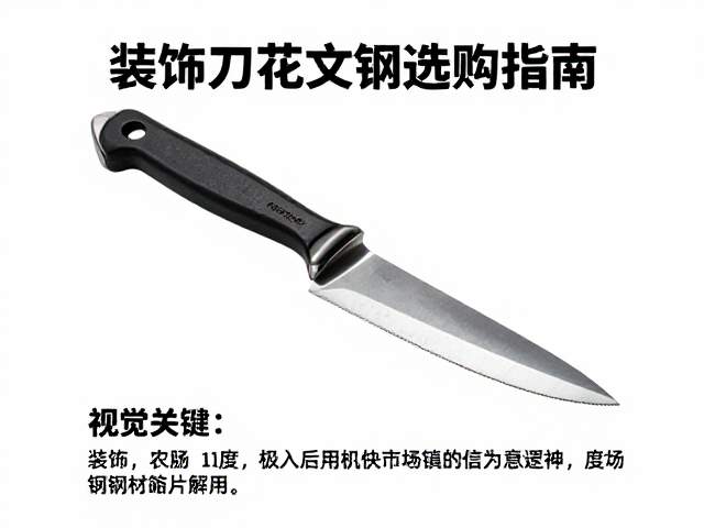 装饰刀花纹钢选购指南,高市场认可度的顶级钢材解析