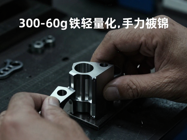 300-60g钛合金部件轻量化，低重量减轻手部疲劳