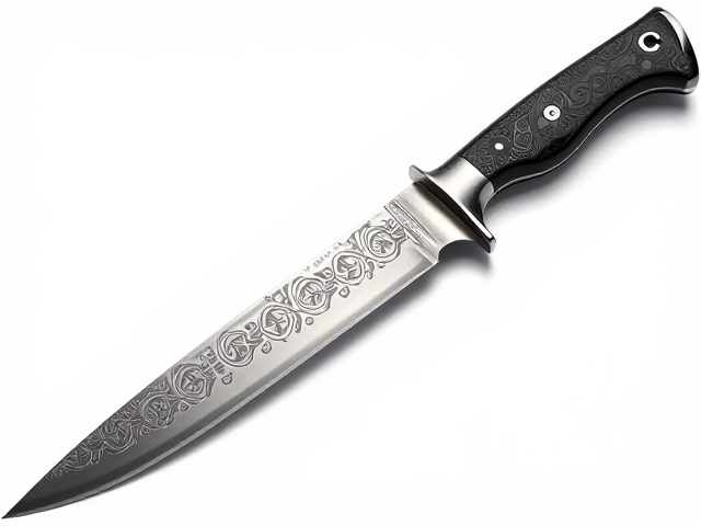8Cr17MoV玫瑰纹大马士革钢刀具，名匠锻造工艺解析