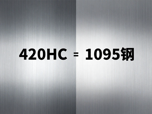 420HC与1095钢对比,石洗表面工艺怎么选?