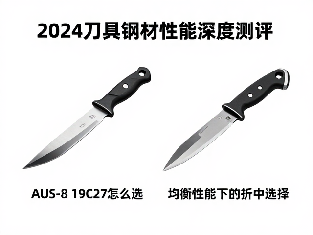 高碳钢、AUS-8与19C27钢怎么选?2024刀具钢材性能深度测评