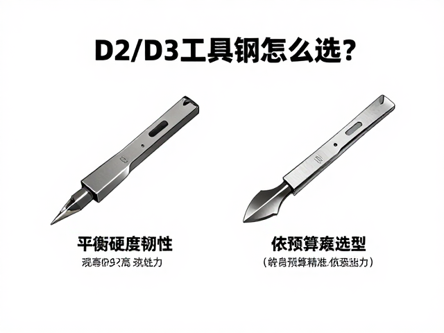 D2/D3工具钢怎么选？平衡硬度韧性，依预算精准选型