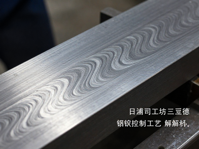日浦司工坊三德刀钢材层纹控制工艺解析