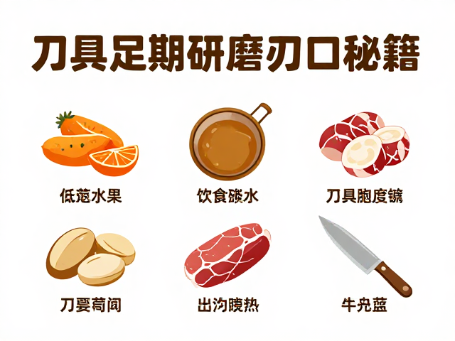 户外露营备餐指南,热处理技巧与刀具定期研磨刃口秘籍