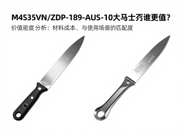 M4与S35VN/ZDP-189/AUS-10粉末钢对比,夹钢大马士革谁更值?