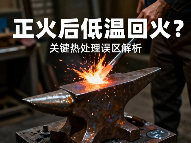 正火后低温回火?铁砧锻造中的关键热处理误区解析
