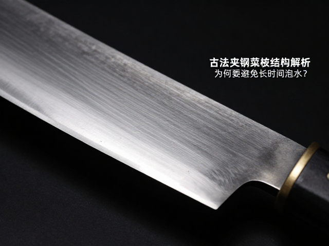 古法夹钢菜刀结构解析,为何要避免长时间泡水?